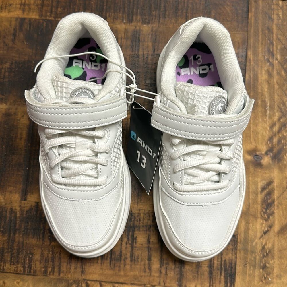 Andi platform court white size 13 new with tag comfort padding insole